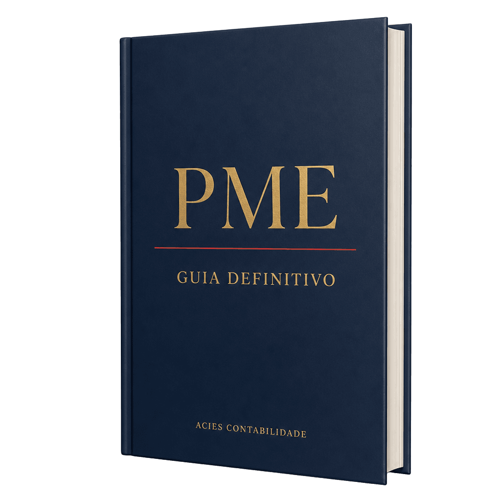 Capa do ebook PME — Guia Definitivo da Acies Contabilidade